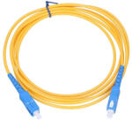 Extralink SC/UPC-SC/UPC | Patchcord | Single mode, Simplex, G652D, 3mm, 1m (EX_8208)