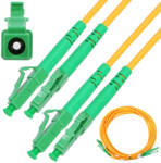 Extralink LC/APC-LC/APC | Patchcord | Single Mode, Duplex, 9/125um, G657A, 2m (2783)