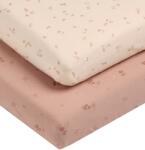 Mamas & Papas Чаршаф с ластик Mamas & Papas Welcome to the World - Wildflower, 2 броя, 70 х 142 cm (7795EG200) - ozone