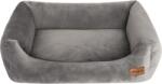 RECOBED Canapea RECOBED Welurove gri M 80x65cm
