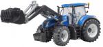 BRUDER New Holland T7 315 traktor homlokrakodó kiegészítéssel