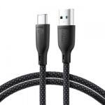 JOYROOM Cablu Date si Incarcare USB-A - USB-C Joyroom Multi-Color Series S-A34, 100W, 1m, Negru
