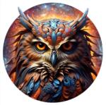 Eureka Puzzles Fa puzzle játék 200 darabos Bagoly 2 (EUR34671)