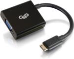 C2G VGA/D-Sub HDMI Átalakító Fekete 10cm 41350 (41350)