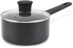 Russell Hobbs RH02839EU7 Cratita antiaderenta de 16 cm - Oala cu inductie, capac din sticla securizata si iesire de abur, performanta ridicata, usor de curatat, fara ulei, maner moale la atingere, garantie de 5 ani