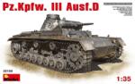 MiniArt Models 1/35 Pz. Kpfw. III Ausf. D önjáró löveg modell (MI35169)