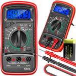 Xtreme Digitális Feszültség Árammérő Multiméter, univerzális teszter (multimetr miernik)