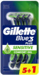 Gillette Blue3 Plus Sensitive eldobható borotva (6 db)