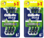 Gillette Blue3 Plus Sensitive eldobható borotva (2x6 db)