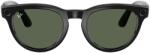 Ray-Ban Ochelari de soare Smart META Headliner Shiny RW4009F, Wi-Fi 6, Bluetooth, Aparat foto cu filmare, Asistent vocal, 32GB Flash, Meta AI integrat, Lentile Verzi (Negru/Verde) (899-00694-01) - pcone