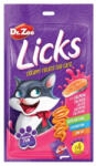 Dr. Zoo Licks - Snack cremos pentru pisici - Somon - 4 x 15g