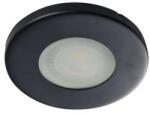 Kanlux beépíthető spot lámpa keret fekete kerek IP44 MARIN 32501 (32501)