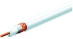 Somogyi Elektronic Home RG 6-32/WH koax kábel, 75 Ohm, PVC és PE szigetelés, réz ér, 32 szál rézharisnya, alumínium + PET fólia, 100m, fehér RG 6-32/WH (RG 6-32/WH)