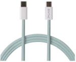 Entac kábel 60W-ig USB-C to USB-C 150cm Türkiz (ECUSB-CC3)