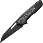WEKNIFE FalcariaMâner din titan negru cu inserție din fibră de carbon cu folie de cupruNegru