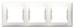 Schneider Electric Sedna 5800523 3-keret vízszintes krém