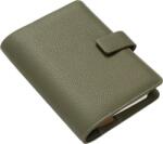 FILOFAX Kalendárium, gyűrűs, betétlapokkal, personal méret, FILOFAX Camden , oliva (FX-022407) - kellekanyagonline