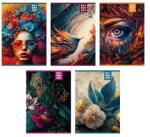 Patria Füzet A/4 sima PD 60 lapos Brightart 2024, minta nem választható