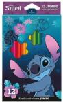 Disney Színes ceruza készlet 12db-os Lilo és Stitch jumbo/vastag háromszögletű kék dobozos COOLPACK (R54816PTR)