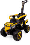 Mamido Speed MT280 Gyermek elektromos egyensúlybicikli | 3 az 1-ben játékautó vezetőrúddal, sárga (S-BJ906-YELLOW)