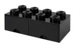 LEGO® Fekete LEGO® Storage tárolódoboz 25 x 50 cm (LG-40061733)