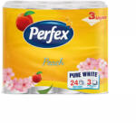 Perfex barack illatú WC papír - 3 rétegű, 24 tekercs (TD5999860406891)