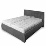  Aria kárpitozott ágy + rácsos rács + matrac EMI