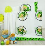  EMI zöld-fehér méhecskés pamut gyermek ágyneműhuzat