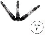 Cuesoul Darts Darts rugós szár Cuesoul TERO AK7P, fekete, F, 53mm