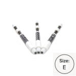 Cuesoul Darts Darts rugós szár Cuesoul TERO AK7P, fehér, E, 50mm
