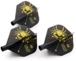 Cuesoul Darts Darts toll Cuesoul TERO AK4, fekete, rák mintás, Standard toll