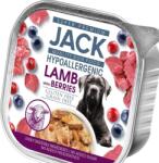 Jack hipoallergén kutyaeledel - Bárány & Erdei gyümölcs, 150 g alutálkás