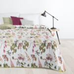 Takoy Cuvertură ROSA 200x220 cm cu un motiv estival de flori și crenguțe DESIGN 91