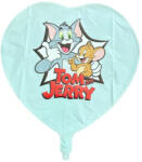 Personalizabil Balon inima albastra personalizabil Tom si Jerry 45 cm