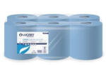  Lucart Strong L-One Maxi Blue 450, tekercses törlő, 2r. , kék, 450lap/tek. , 6tek. /zsugor - tisztitoszermarket