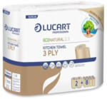  Lucart EcoNatural 2.3 kéztörlő, 3r. , 2tekercs/csomag, 12csomag/zsugor