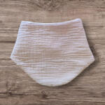 Vaganza Dupla géz nyálkendő kerekített - Sötét Drapp (5999120539215)