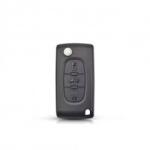 ALM Carcasa cheie telecomanda 3 butoane compatibila Peugeot / Citroen (ALM 260525-8)