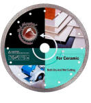 Red Mountain Disc diamantat pentru materiale de constructii Red Mountain, Turbo tip W presat la cald (RM74-CRDW230) Disc de taiere