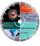Red Mountain Disc diamantat pentru materiale de constructii Red Mountain, distributie uniforma (RM74-OGRD350) Disc de taiere