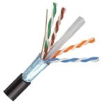 Q5+ Cablu F/UTP , CAT6, 305m, conductor cupru, fir de impamantare, Q5+ F/UTPCAT6-4x2x0.52-CU-305M (F/UTPCAT6-4x2x0.52-CU-305M)