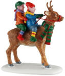 Lemax reindeer rides Santa's Wonderland 2025