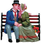 Lemax the kiss Caddington Village 2007