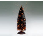  Lemax black bristle tree with orange lights Spooky Town 2025