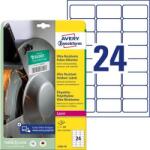 Avery Zweckform Etikett, univerzális, 63, 5x33, 9 mm, extra erős, polietilén, AVERY ZWECKFORM, 240 etikett/csomag (AYL791210) - kecskemetirodaszer