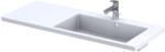 Oristo Brylant 125x50 cm right white (UME-BR-125-92-P)