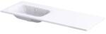 Oristo Uni 121x46 cm left white (UME-AR-120-92-L-BO)