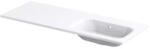Oristo Uni 121x46 cm right white (UME-AR-120-92-P-BO)
