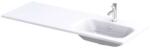 Oristo Are 121x46 cm right white (UME-AR-120-92-P)