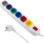 Maclean 6 Plug 1,5 m Switch (MCE509)